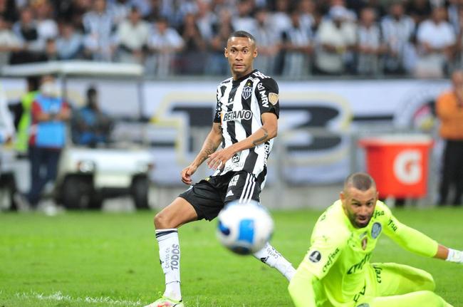 Fotos do jogo de ida das quartas de final da Copa Libertadores, entre Atltico e Palmeiras, no Mineiro