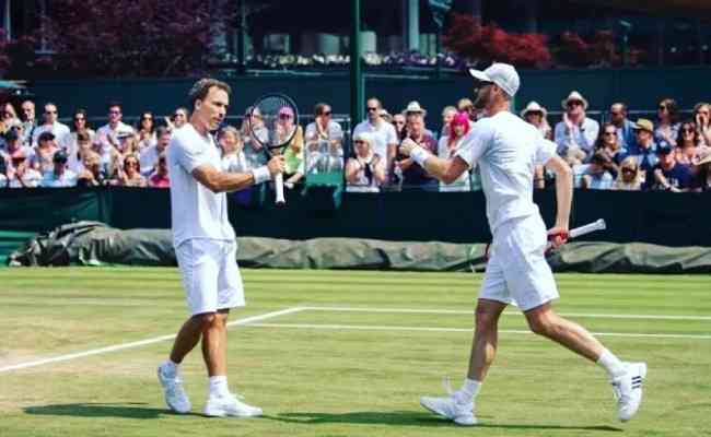 Bruno Soares e Jamie Murray vencem e estão nas oitavas de final em Wimbledon