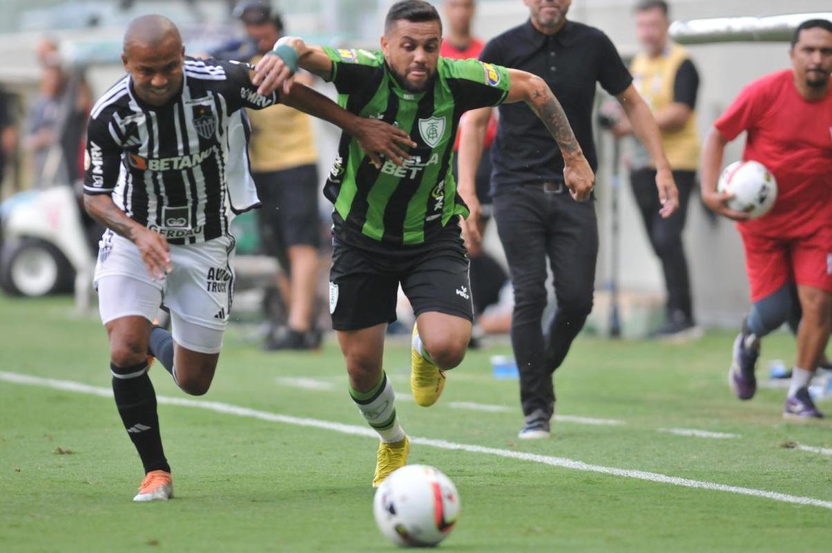 Amrica x Atltico: fotos do jogo de ida da final do Campeonato Mineiro, neste sbado (1/4), no Independncia