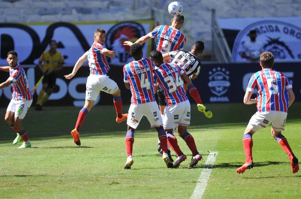 Atltico e Bahia fizeram o 1 dos trs jogos que tero em 11 dias; os outros sero pela Copa do Brasil  