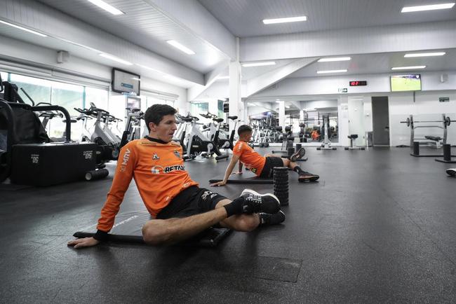 Fotos do treino do Atlético neste domingo na Cidade do Galo (21/11)