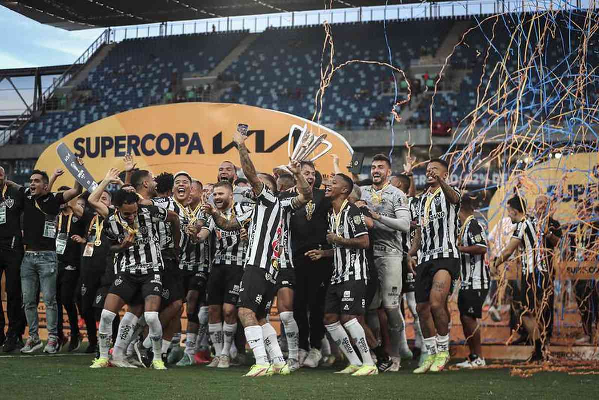 Em 2022, o Atltico conquistou a Supercopa do Brasil em final disputada contra o Flamengo. O jogo foi decidido com vitria do Galo por 8 a 7 nos pnaltis, aps empate por 2 a 2 no tempo regulamentar