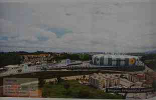 Imagens do projeto da Arena MRV, o estdio do Atltico, apresentadas  PBH e ao estado