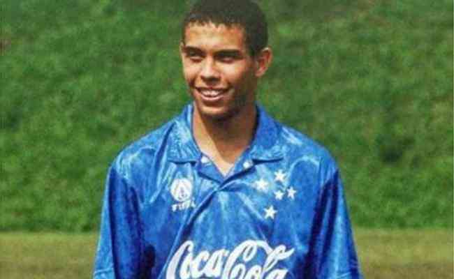 Ronaldo Fenmeno foi revelado pelo Cruzeiro em 1993