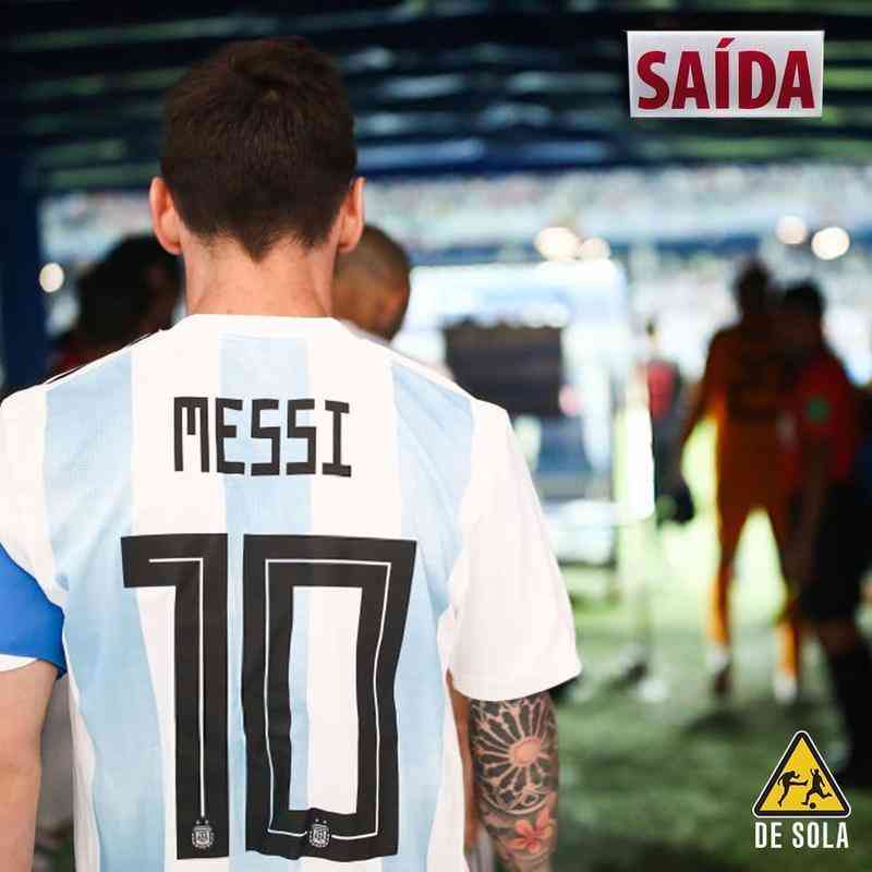 A Argentina de Messi perdeu por 4 a 3 para a Frana, neste sbado, e foi eliminada da Copa do Mundo da Rssia nas oitavas de final. A queda dos 'hermanos' gerou memes e zoeiras na internet.
