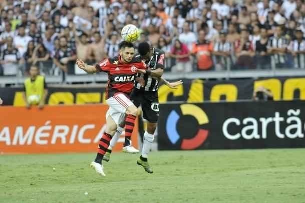 Fotos do jogo entre Atltico e Flamengo no Mineiro