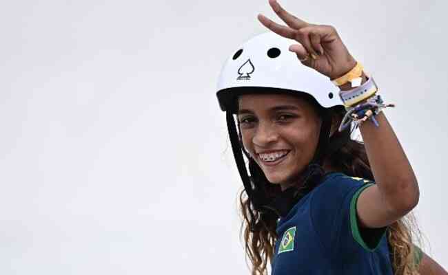 Prata na Olimpada de Tquio, Rayssa Leal chegou ao Brasil nesta quarta-feira
