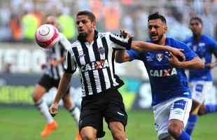 Imagens do clssico entre Atltico e Cruzeiro, no Independncia
