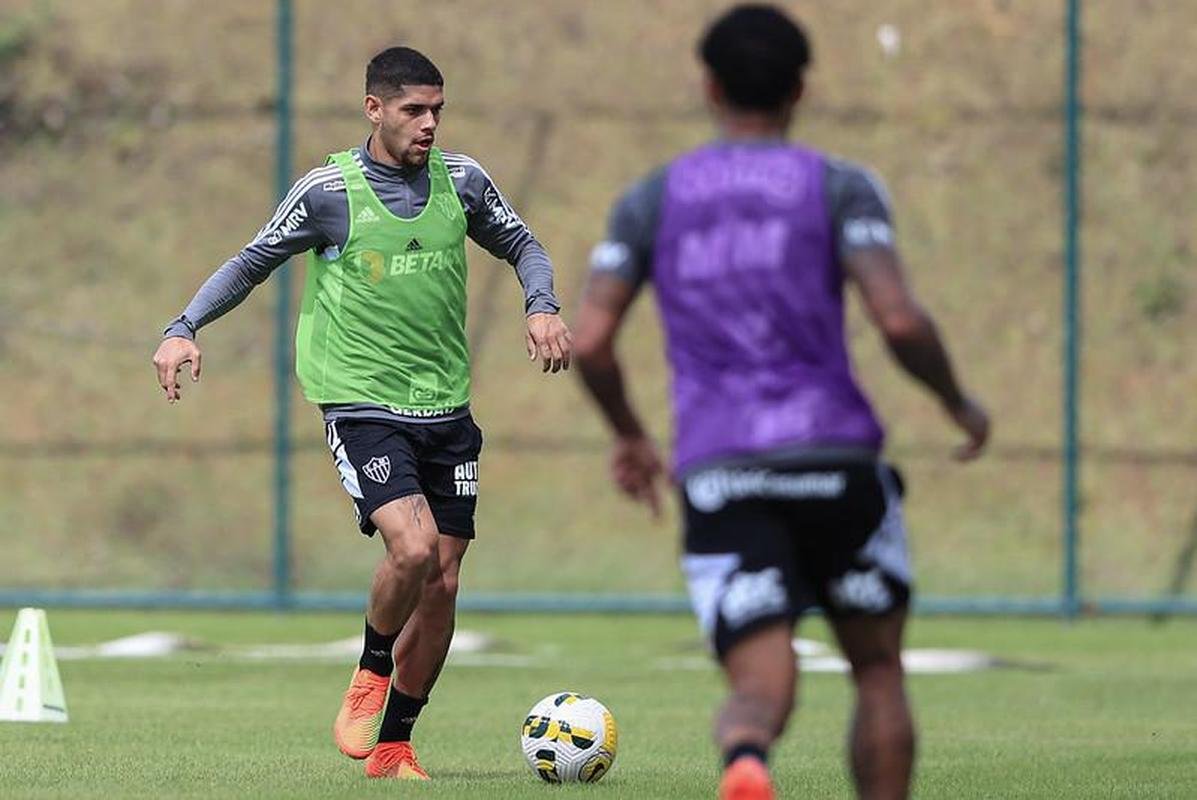 Atltico se prepara na Cidade do Galo para a partida de domingo (31), contra o Inter, no Beira-Rio