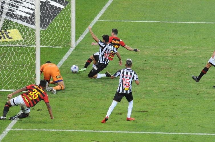 Fotos do jogo entre Atltico e Sport, no Mineiro, em Belo Horizonte, pela 21 rodada da Srie A do Brasileiro de 2021