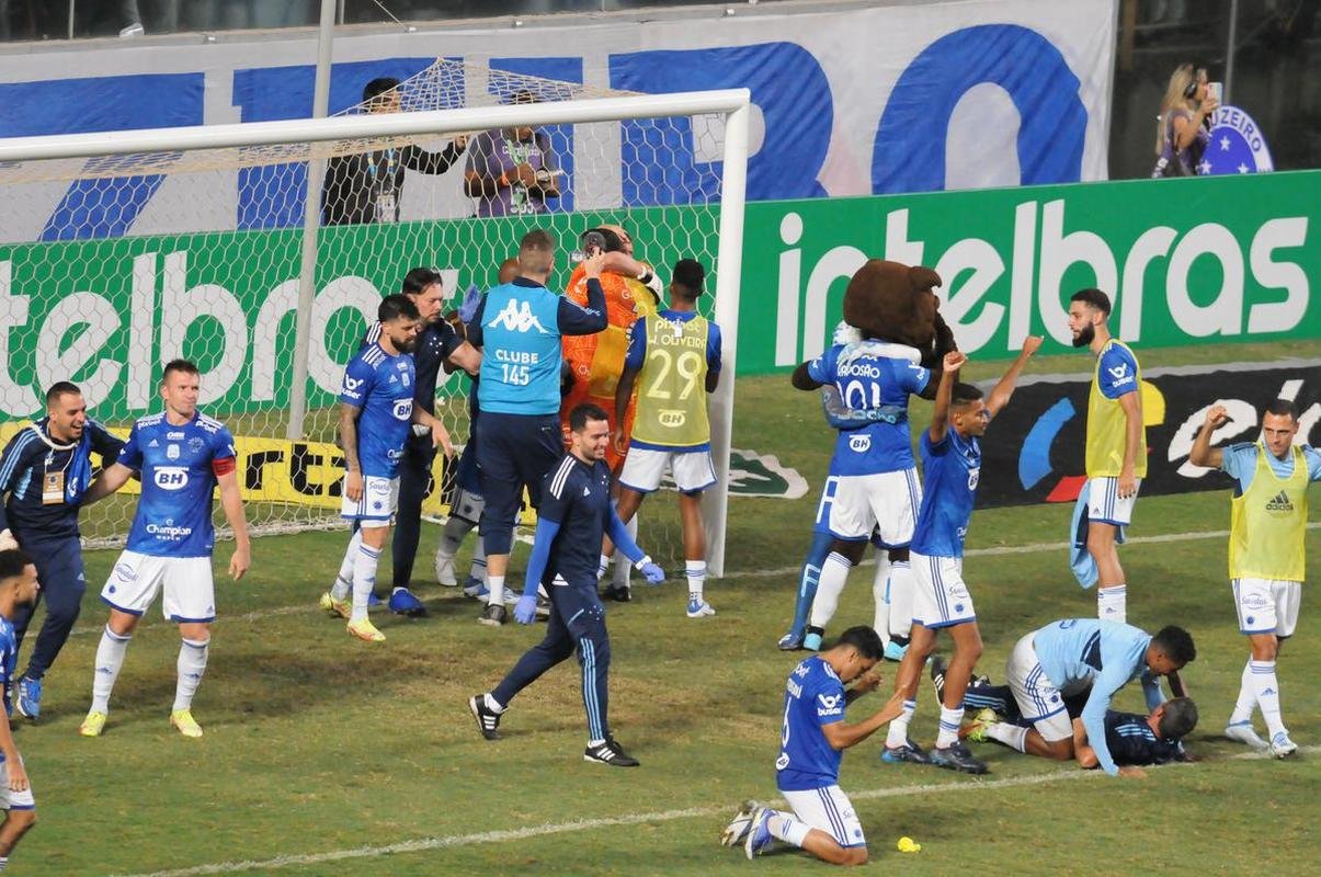 Fotos do jogo entre Cruzeiro e Remo pela Copa do Brasil