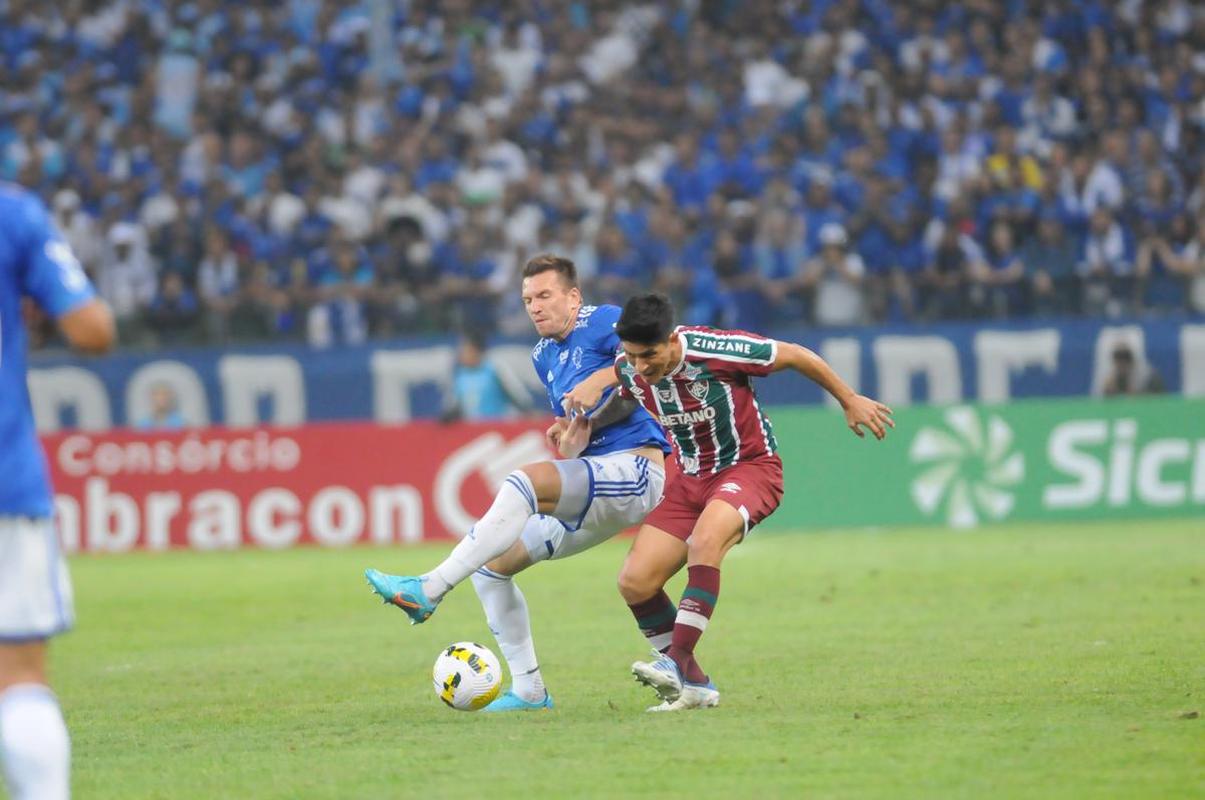 Fotos do jogo de volta das oitavas de final da Copa do Brasil, no Mineiro, entre Cruzeiro e Fluminense (Juarez Rodrigues/EM/DAPress)