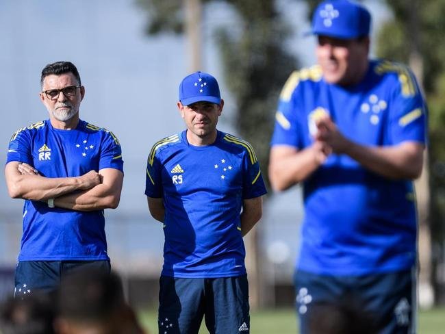 Fotos do treino do Cruzeiro desta tera-feira (10/08), na Toca II