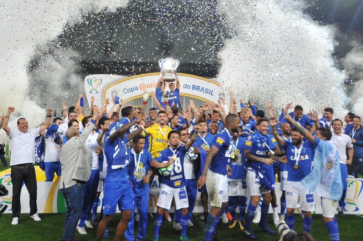 Cruzeiro - campeo da Copa do Brasil (fase de grupos)