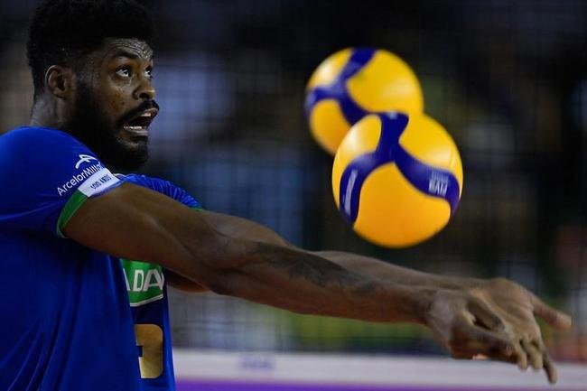 Fotos da final do Mundial de Vlei Masculino, entre Cruzeiro e Civitanova-ITA, no Ginsio Divino Braga, em Betim