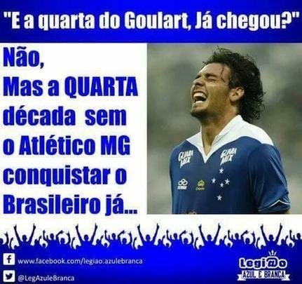 Cruzeirenses pegam no pé de flamenguistas e atleticanos após penta da Copa do Brasil