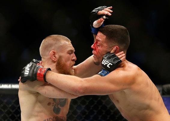 Veja imagens da fantástica luta entre Conor McGregor e Nate Diaz