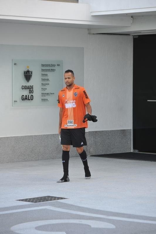 Fotos do ltimo treino do Atltico antes do jogo contra o Unin La Calera