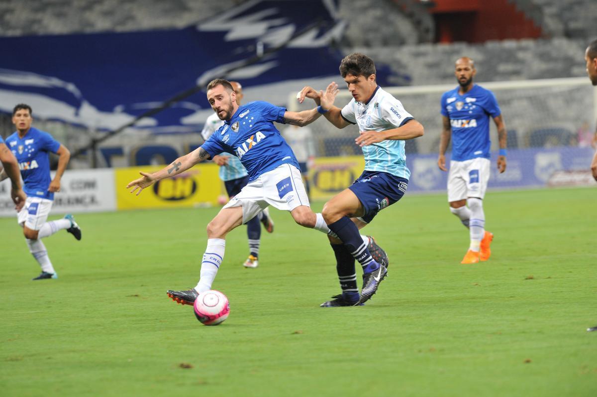 Fotos de Cruzeiro x URT, no Mineiro, pela 10 rodada do Campeonato Mineiro (Juarez Rodrigues/EM D.A Press)