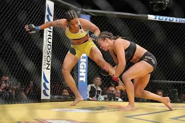 Fotos da grande vitória de Amanda Nunes pelo cinturão do UFC