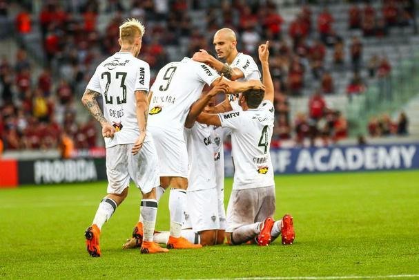 Veja imagens da vitória do Atlético sobre o Atlético-PR