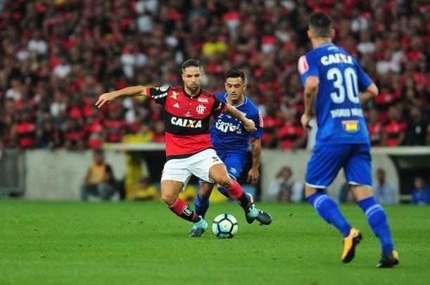 Fotos do primeiro tempo de Flamengo e Cruzeiro, no Maracan, pela final da Copa do Brasil