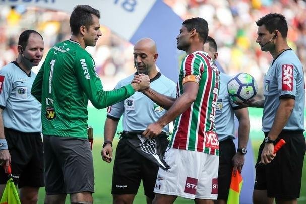 Fluminense e Atltico entraram em campo no Engenho para o duelo vlido pelo Brasileiro