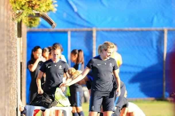 Imagens do treinamento da Seleo Francesa na Toca da Raposa II, em Belo Horizonte