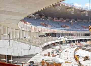 Estádio mineiro que receberá os jogos da Copa está em fase final da modernização