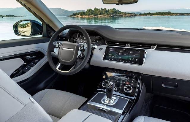 Imagens de divulgao do Range Rover Evoque, da Land Rover
