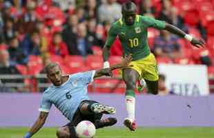 Sadio Mané, atacante de Senegal, foi para Londres-2012 e acabou eliminado nas quartas de final para o México