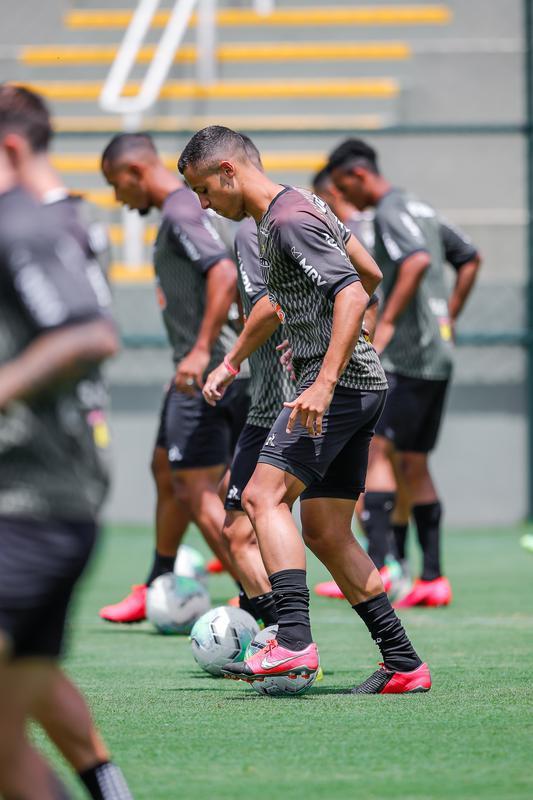 Treino do Atltico nesta tera-feira, na Cidade do Galo