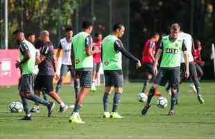 Fotos do ltimo treino comandado por Thiago Larghi no Atltico