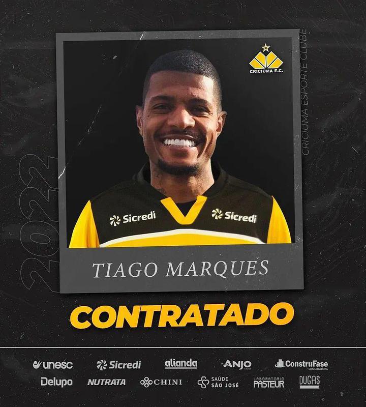 Tiago Marques, atacante (Criciúma)