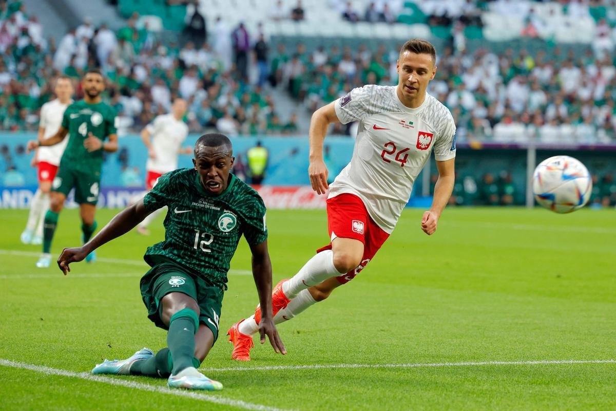 Polnia x Arbia Saudita: fotos do jogo pelo Grupo C da Copa do Mundo