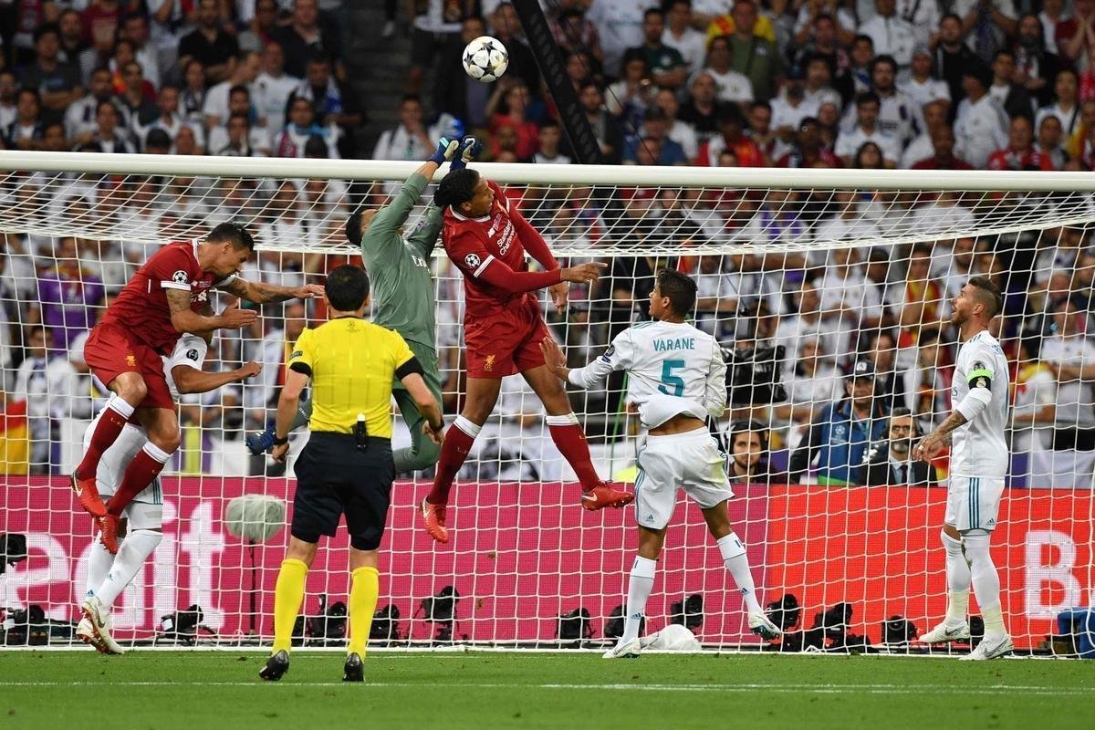 Fotos da grande deciso da Liga dos Campees, em Kiev, na Ucrnia, entre Real Madrid e Liverpool