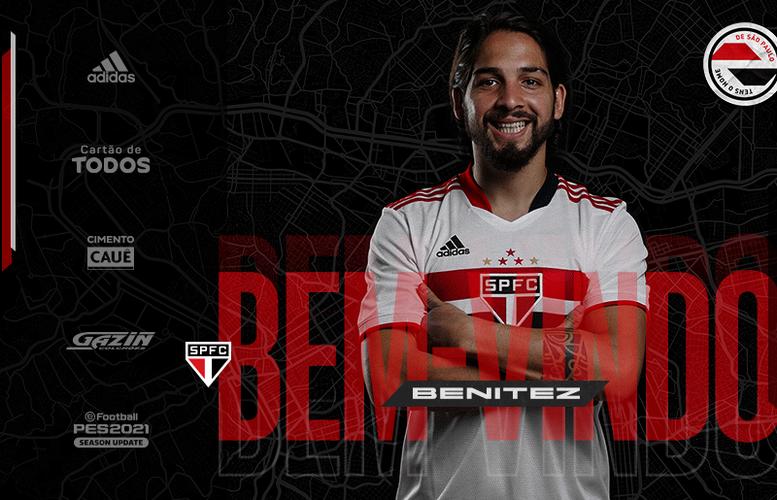 Martín Benitez, meia (São Paulo)