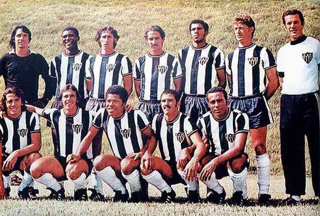 Atltico levantou a taa do seu primeiro Campeonato Brasileiro em 1971 