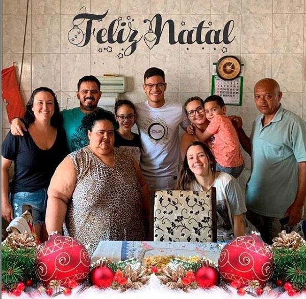 Hulk passou o Natal com a famlia