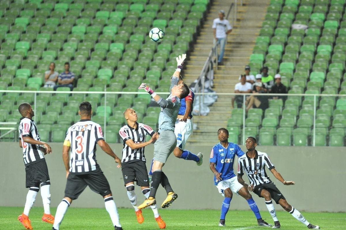 Imagens do clssico entre Atltico e Cruzeiro pela Supercopa Sub-20