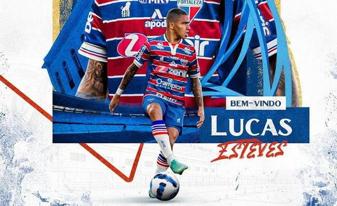 Fortaleza anunciou o lateral-esquerdo Lucas Esteves