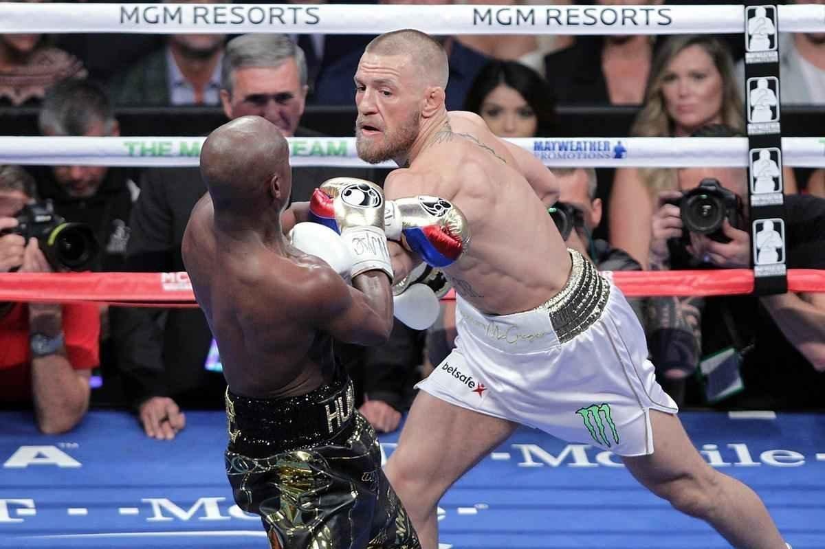 O americano Mayweather bateu o irlands Conor McGregor por nocaute, no 10 round
