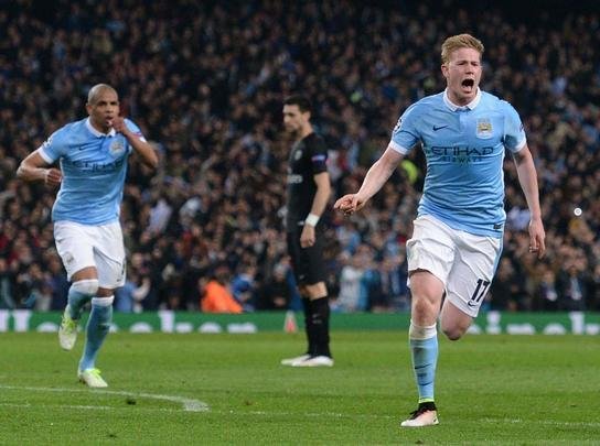 De Bruyne resolve, Manchester City elimina o PSG e vai  semifinal pela primeira vez 