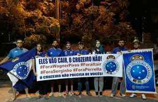 'Redutos Celestes' pelo mundo protestaram contra dirigentes do Cruzeiro