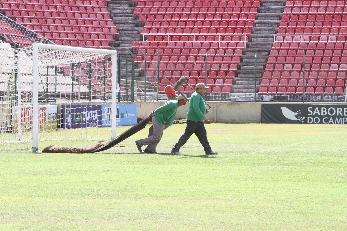 Fotos da Arena do Jacar, palco de jogos do Cruzeiro na Srie B