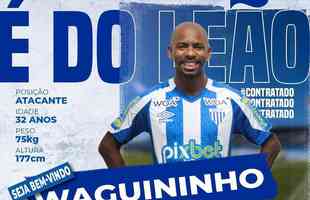 Ava contratou o atacante Waguininho, que passou pelo Cruzeiro