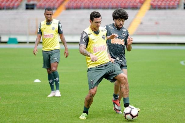 Veja imagens do treino do Atlético no Panamá