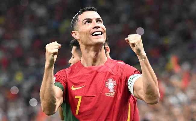 Cristiano Ronaldo  o nico jogador a marcar em cinco Copas do Mundo