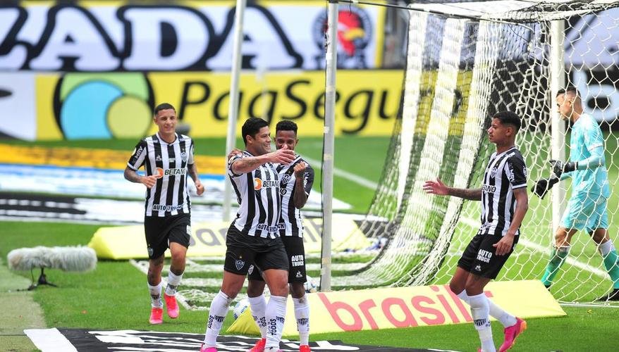 Fotos do jogo entre Atlético e Fortaleza, no Mineirão, pela primeira rodada do Campeonato Brasileiro de 2021