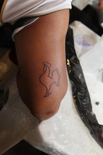 Em evento na Arena MRV, torcedores do Atltico ganharam tatuagens em comemorao ao bicampeonato brasileiro 